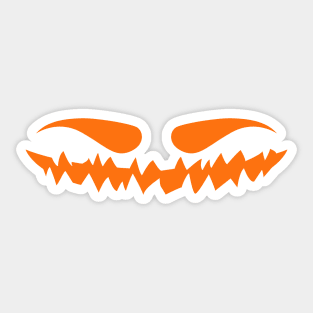 Halloween Pumpkin Spooky Sticker